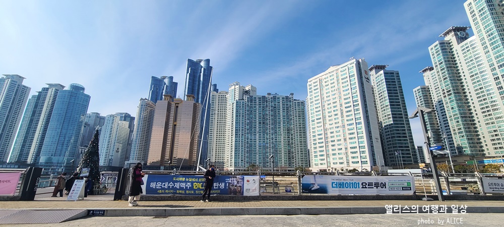 부산에서 여유를 즐기는 여행방법, 요트투어 (더베이101 출발)