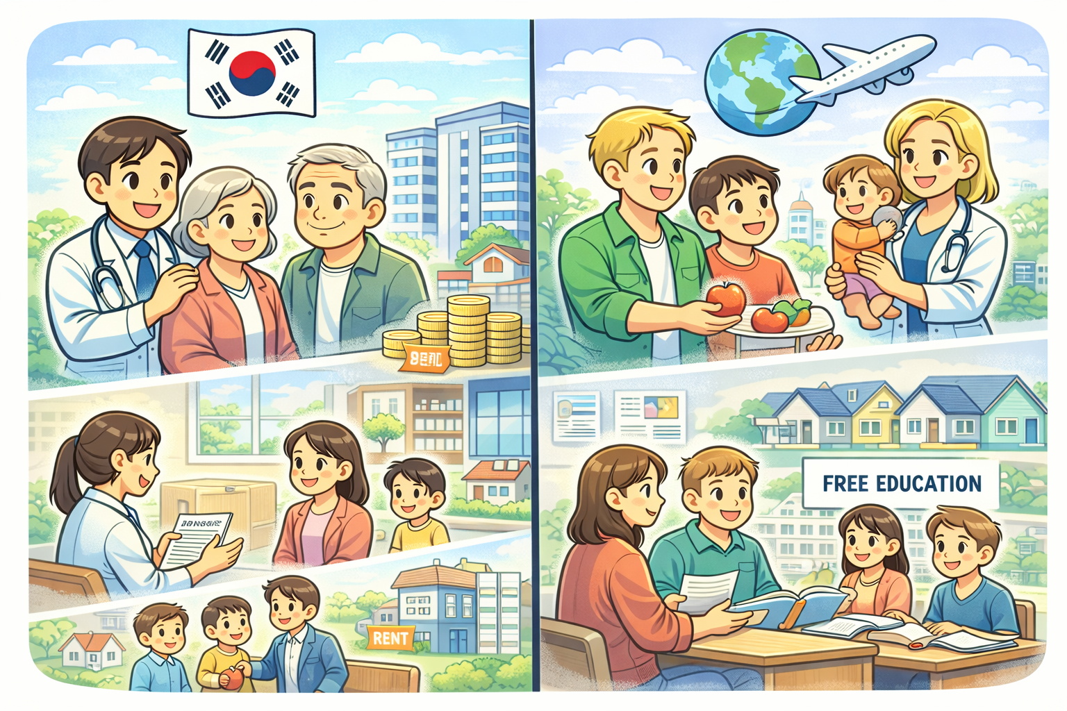 한국 vs 해외 복지 제도