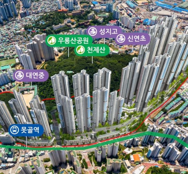 대연디아이엘-주변환경