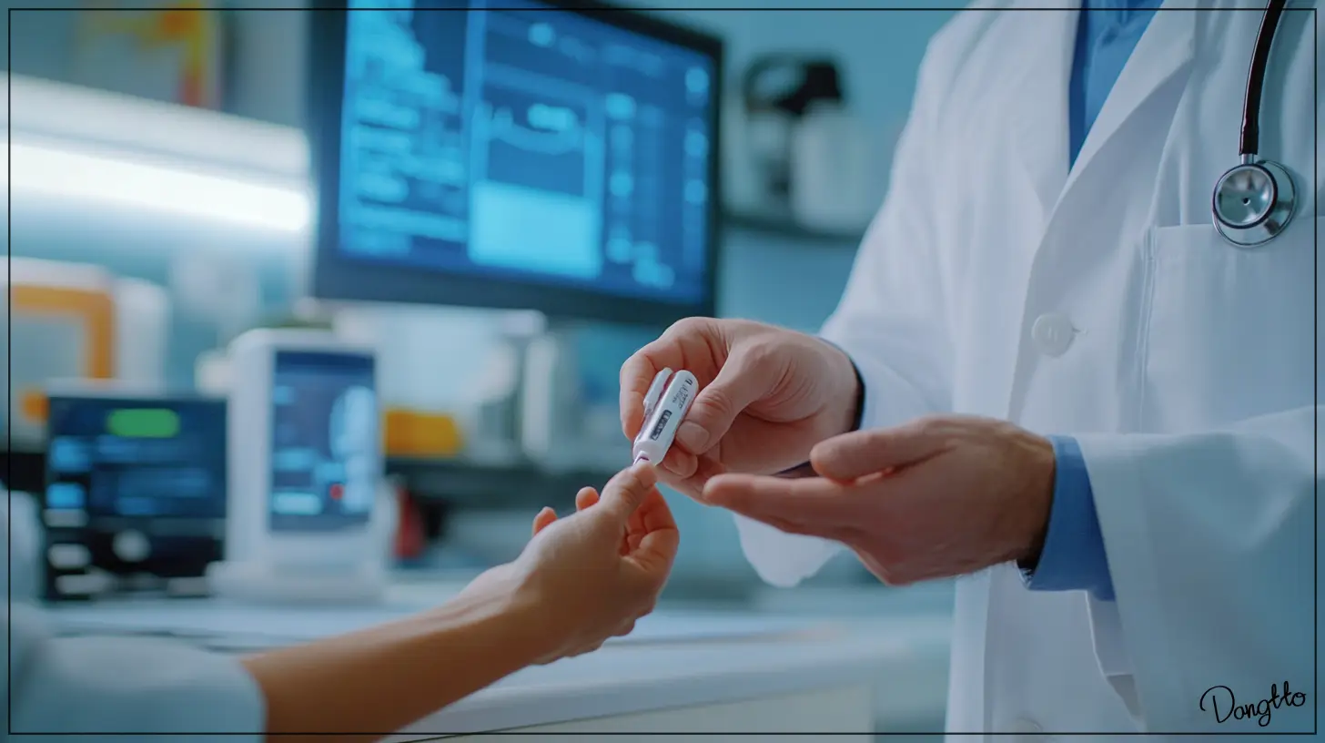 당뇨에-좋은-음식-카무트-효소-효능-병원에서-혈당을-측정하는-모습