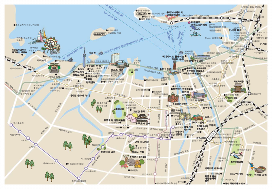 후쿠오카 자유여행 : 현지인 추천 후쿠오카 명소 여행