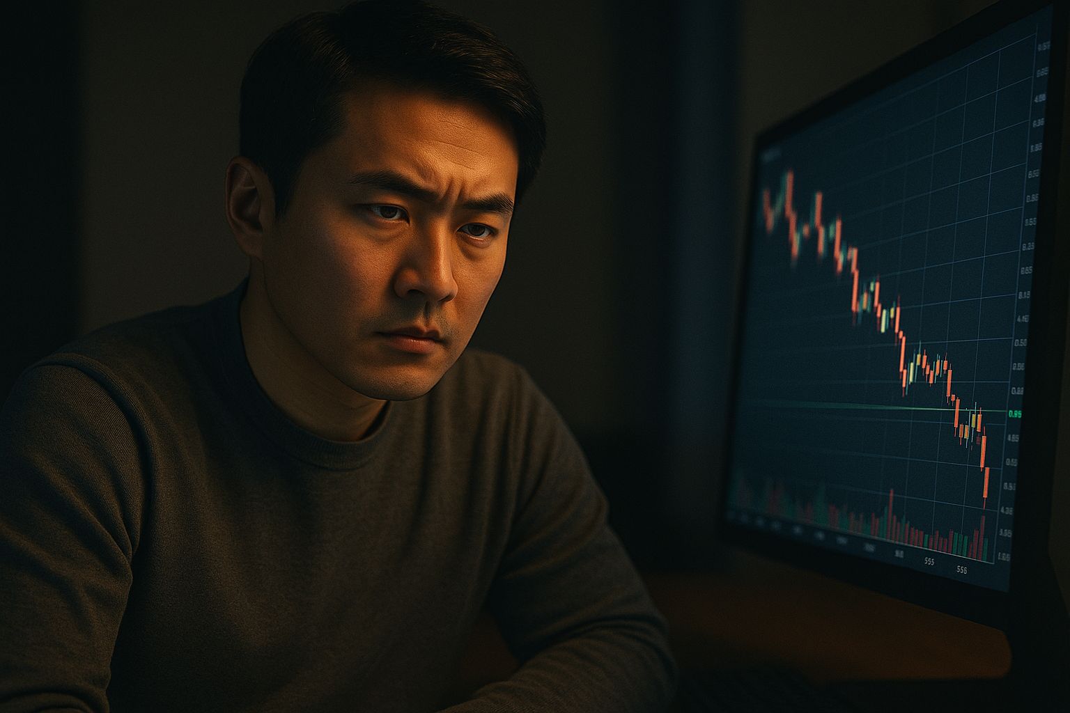 냉정한 눈으로 바라보는 모습