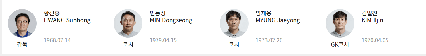 U-23 대한민국 축구 대표팀 코치