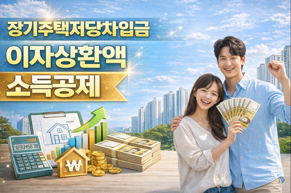 장기주택저당차입금 이자상환액 소득공제 200% 활용법