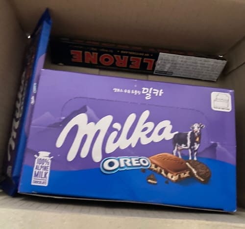 밀카오레오도착