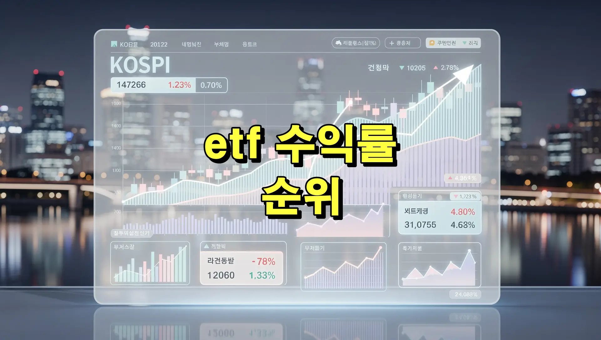 etf 수익률 순위