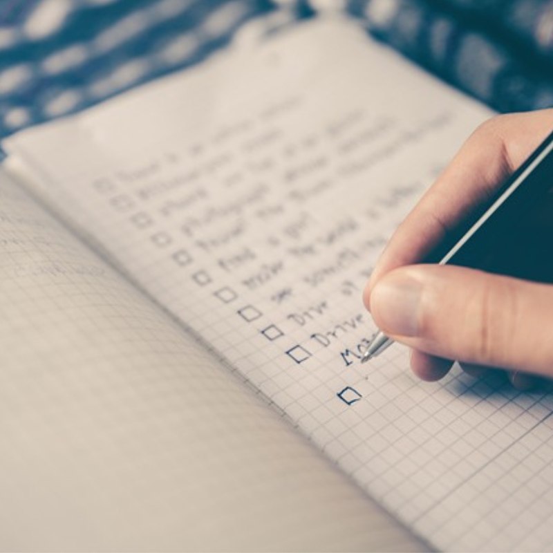 번아웃 증후군 상태 확인을 위한 자가진단 체크리스트 이미지