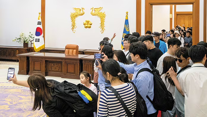 청와대 열람심 관람