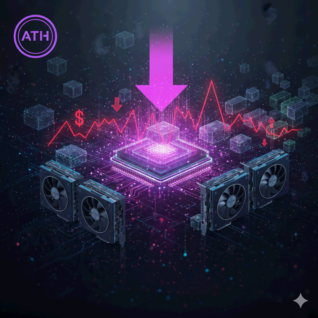 GPU 비용 90% 절감? 블록체인이 AI 인프라를 바꾸는 방법