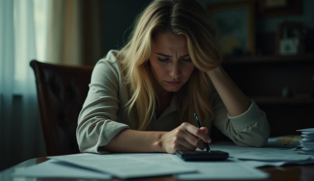 은행별 적금 우대금리 관련 고민하는 여자