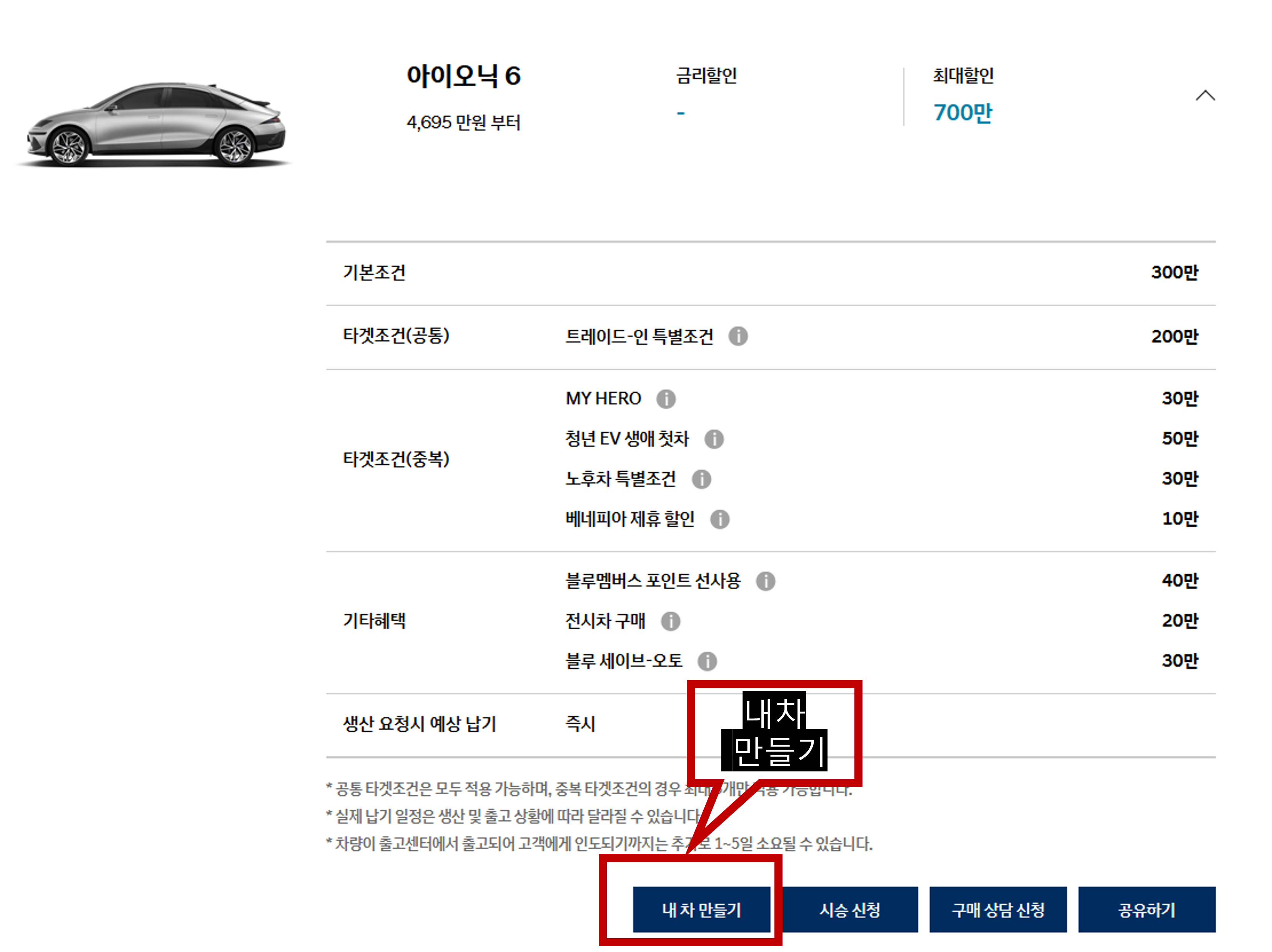 현대 아이오닉6 할인 5월 한정