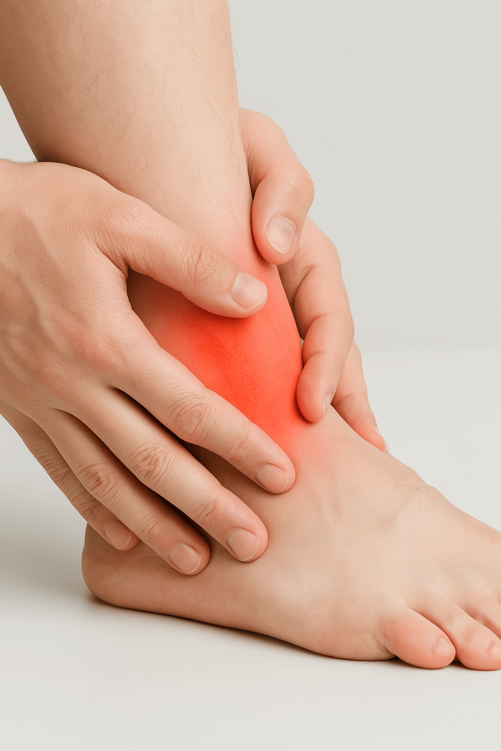 발목 부위별 통증