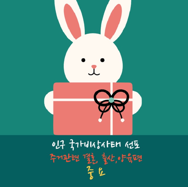 인구 국가비상사태 주거 결혼 출산 양육