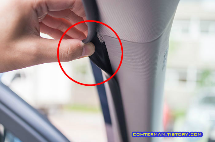 올란도 A필러 몰딩