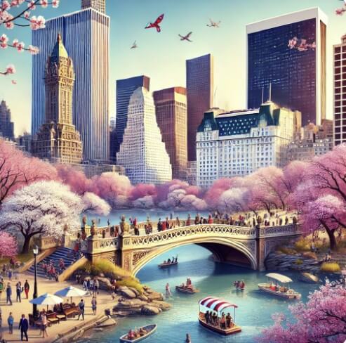 미국 봄여행 명소 사진