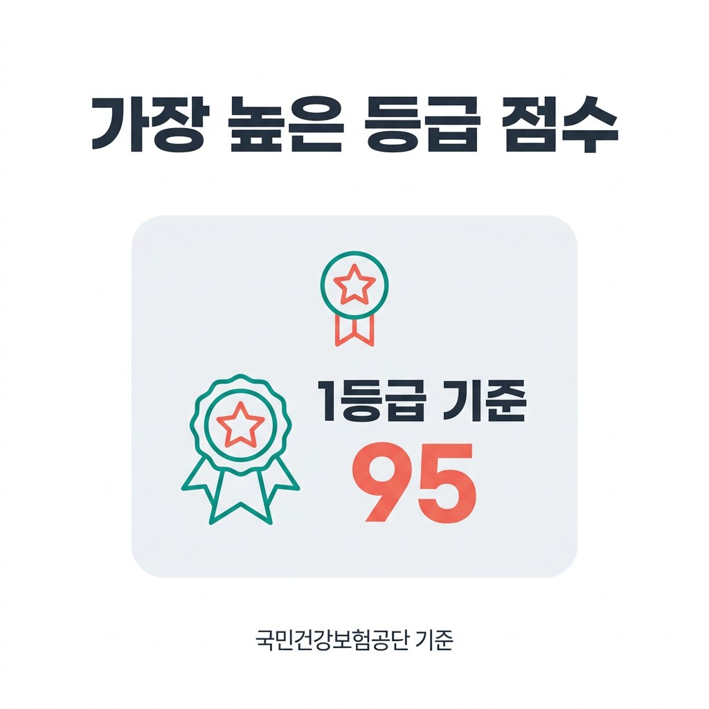 장기요양등급 가장 높은 등급 점수