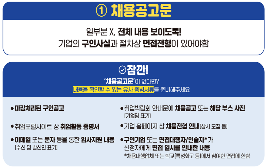 채용공고문