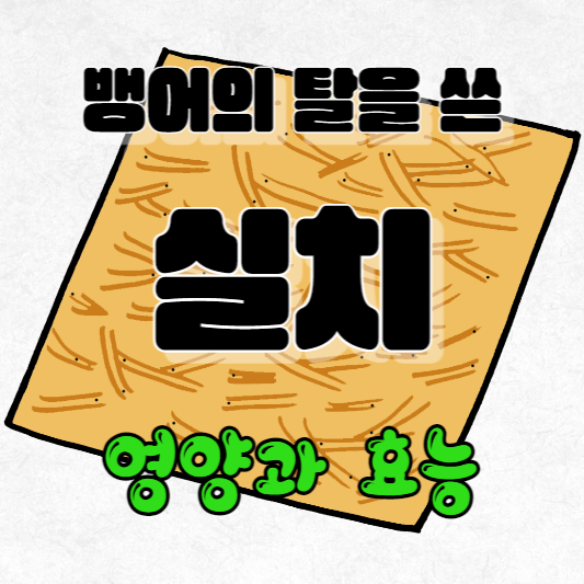 실치포 그림과 포스팅 내용을 설명한 썸네일