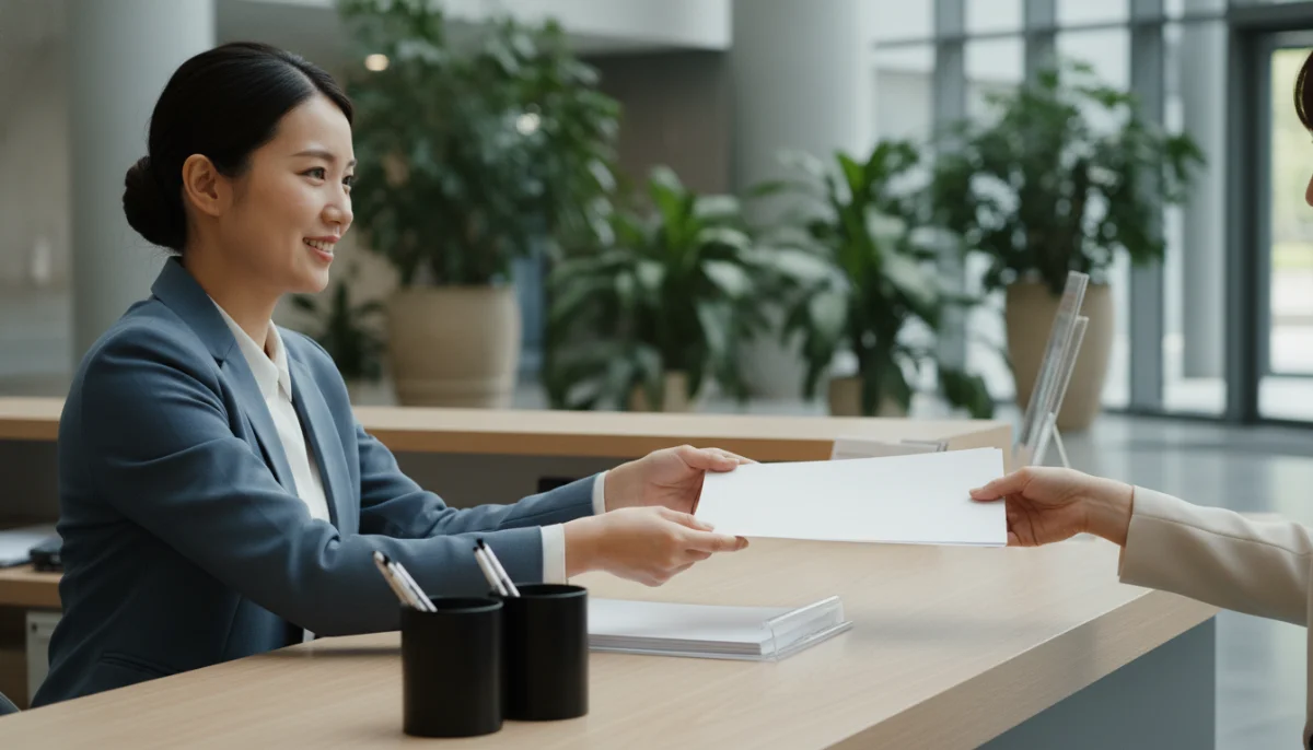 동주민센터 방문을 통한 하수도요금 감면 신청 절차 안내 이미지