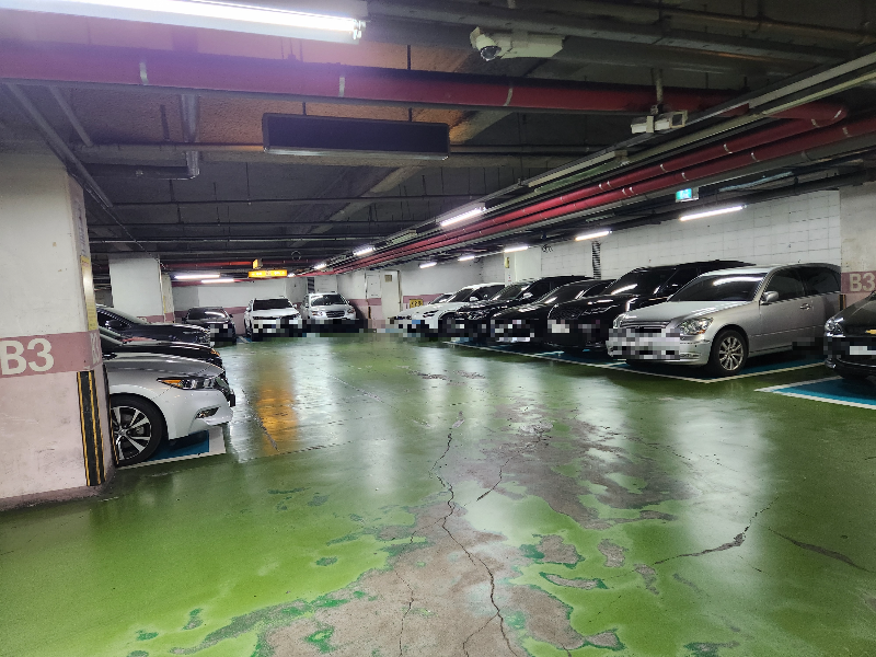 서울대입구 애슐리퀸즈 에그옐로우 주차장