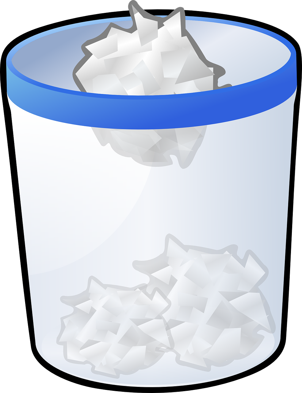 종이류 분리수거에 대한 사진