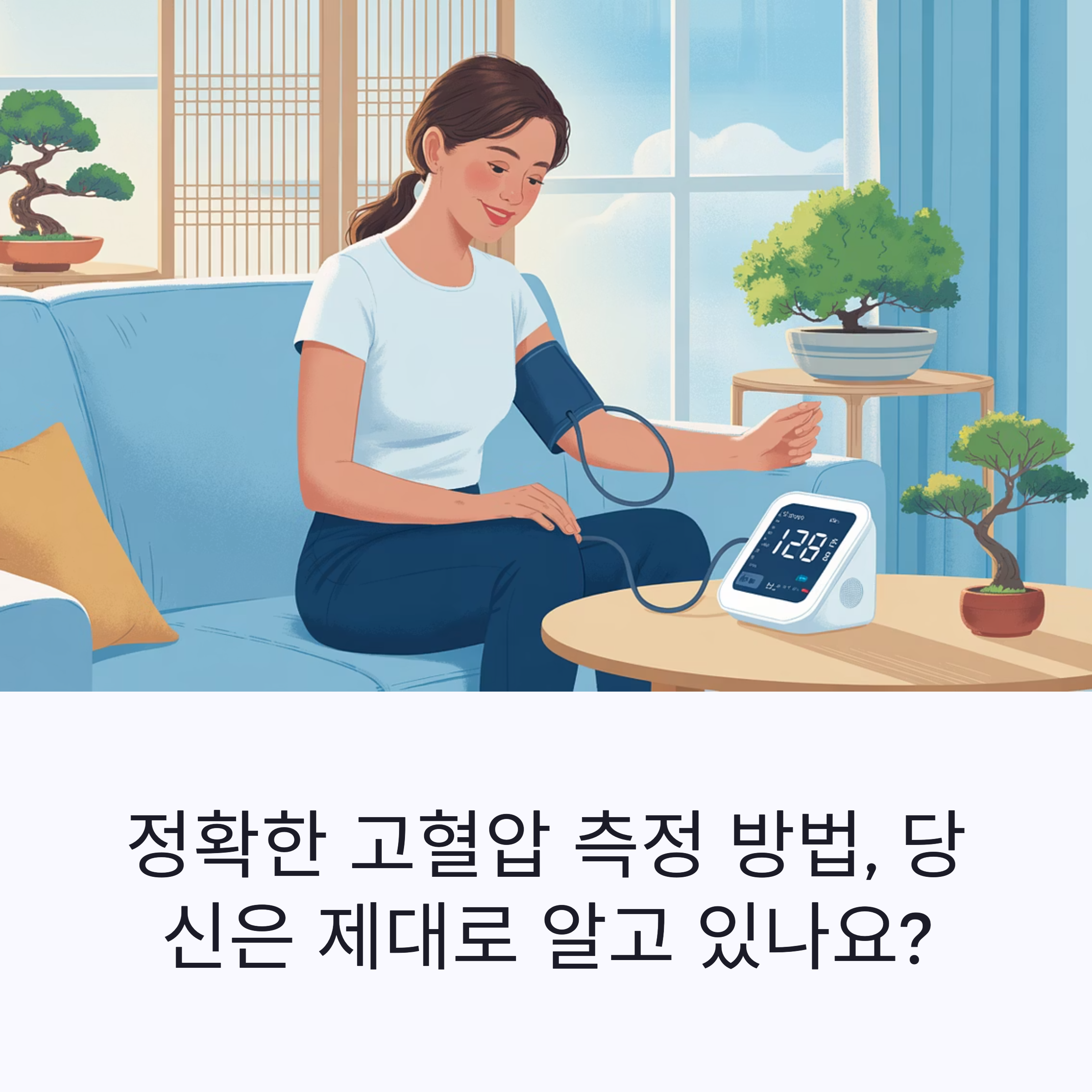 정확한 고혈압 측정 방법, 당신은 제대로 알고 있나요?