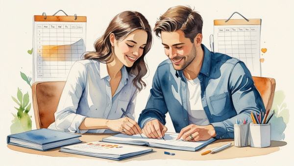 ENTJ는 관계 안에서도 일의 방향과 구조를 가장 먼저 봅니다. 상황을 효율적으로 조율하고, 사람들 간의 흐름을 정리하며, 관계가 기능적으로 잘 작동하기를 기대합니다에 관한 그림