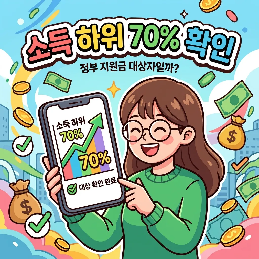 고유가 피해지원금 60만 원 신청 안내 (소득 하위 70% 기준금액은?)