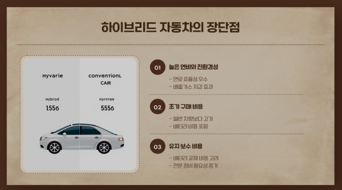 하이브리드 단점