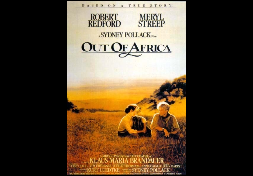 영화《아웃 오브 아프리카, 소개, 줄거리, 커피이야기