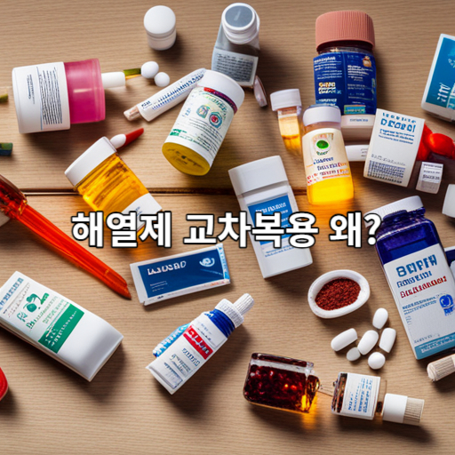 해열제 교차복용