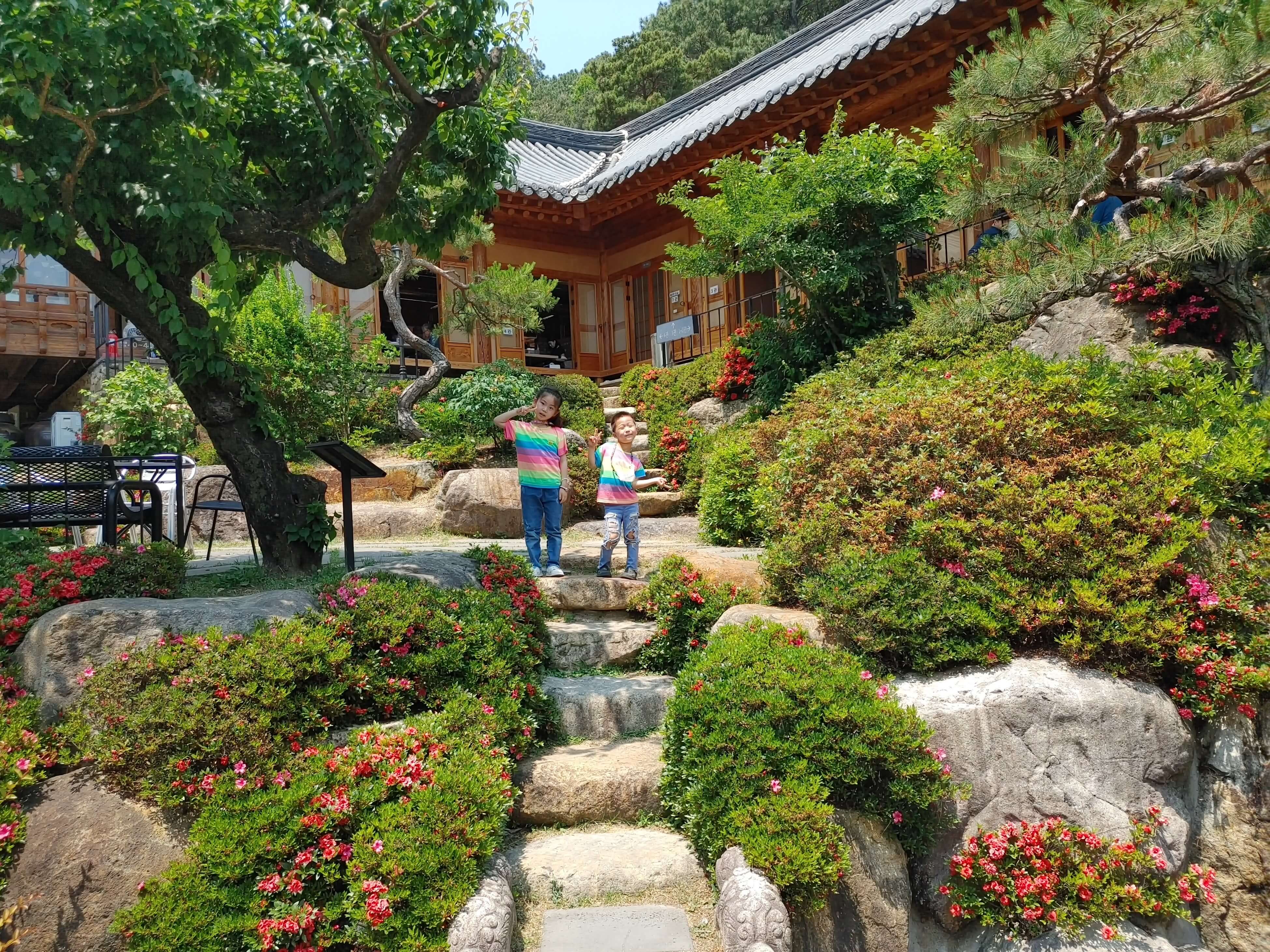 소토_한우_식육식당_별관앞_연못