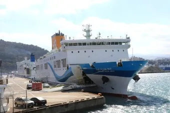 경상도 부산 유일 제주행 여객선 오션비스타제주 이코노미 객실 삼천포에서 제주 탑승 후기까지_14