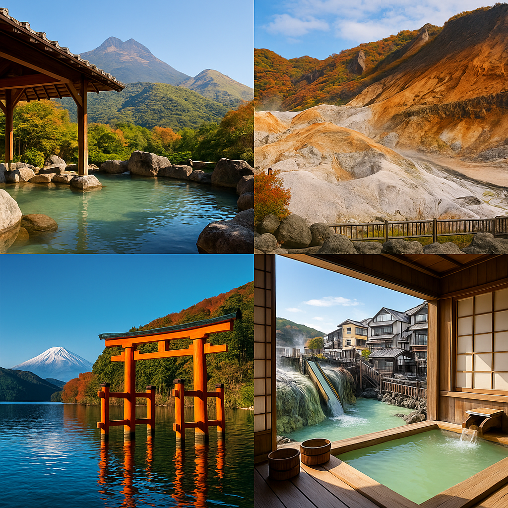 일본 온천 여행지 BEST 5