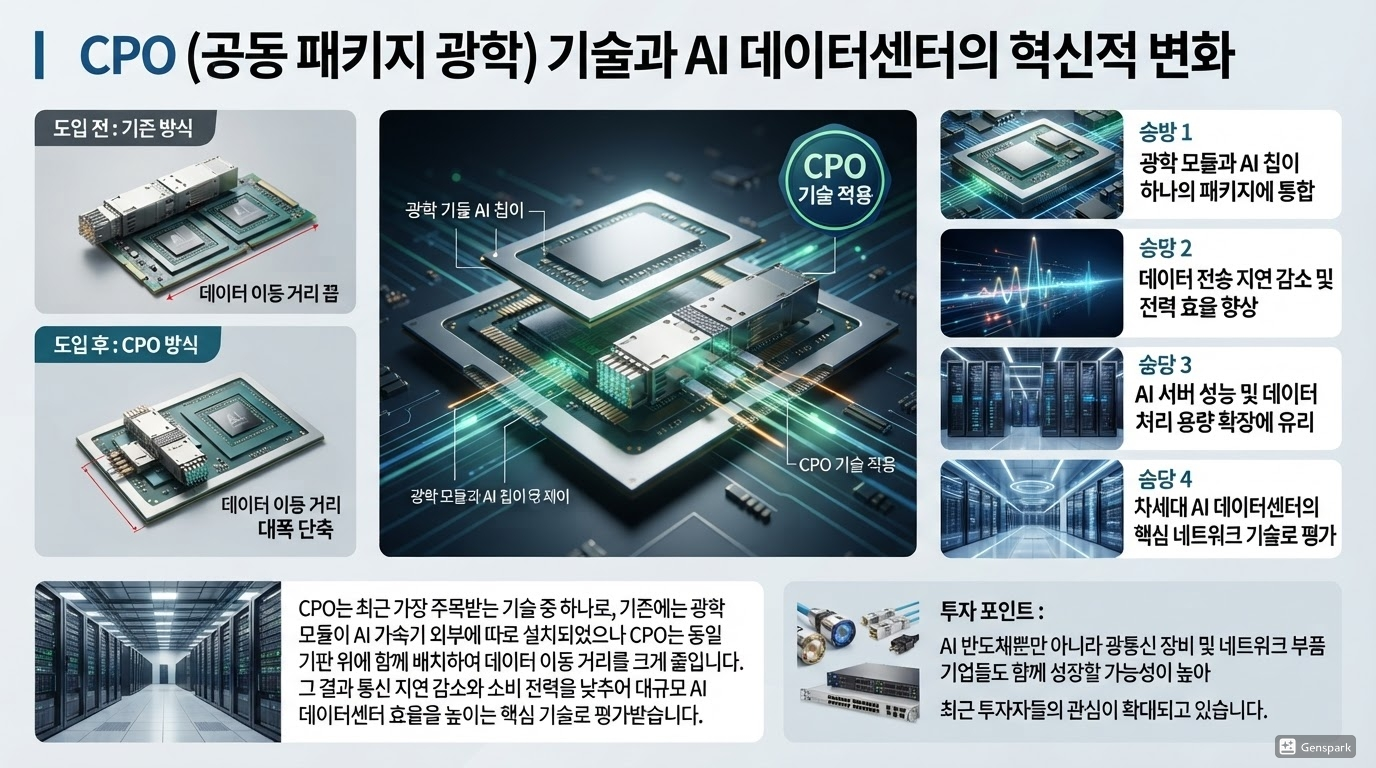 CPO 기술과 AI 데이터센터의 변화