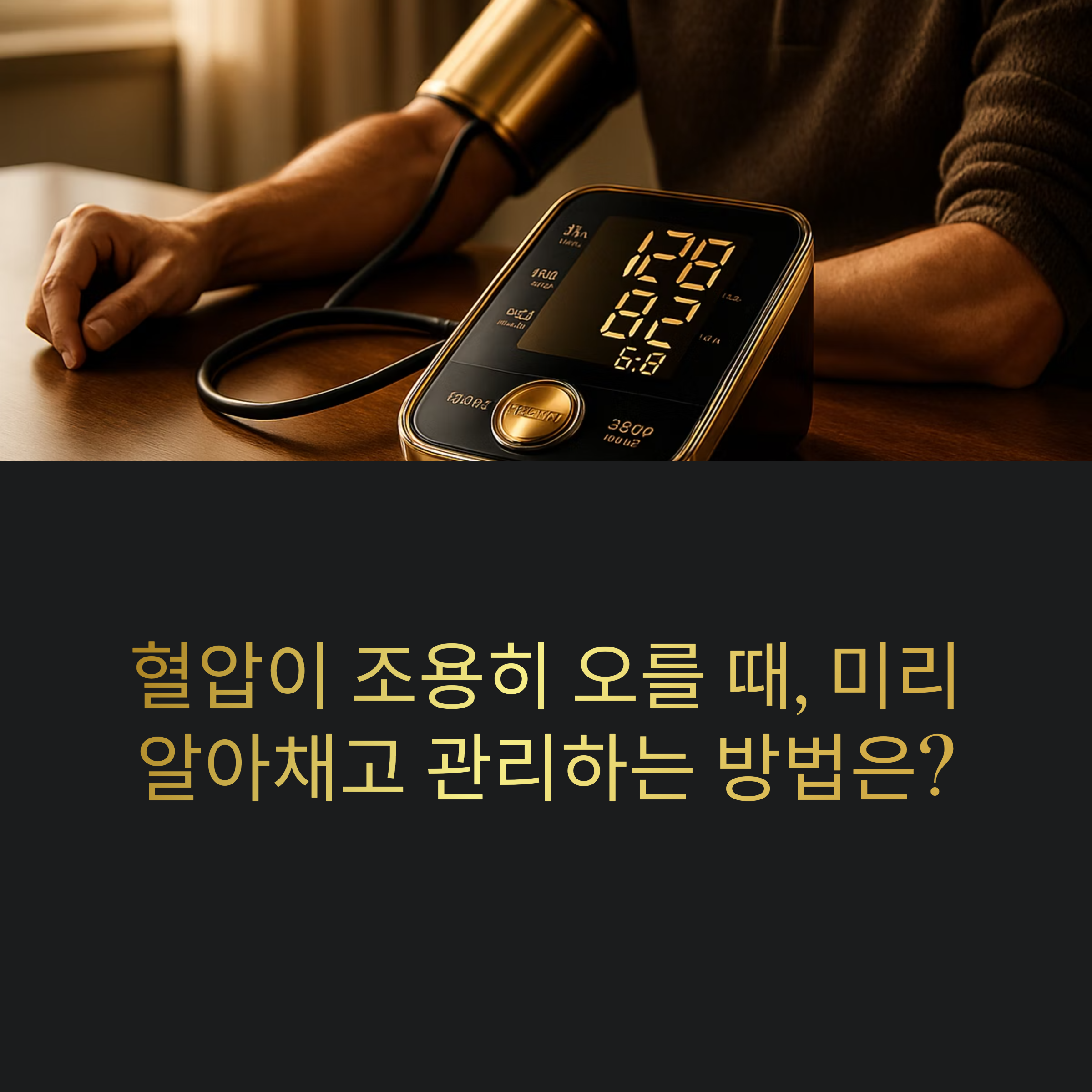 고혈압 초기증상