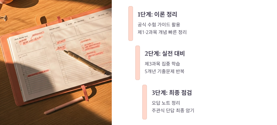 효율적인 합격을 위한 학습 로드맵