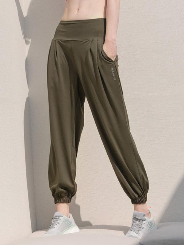 DURAN 뒤란 루사 세미 하렘팬츠 DBF3W-9141