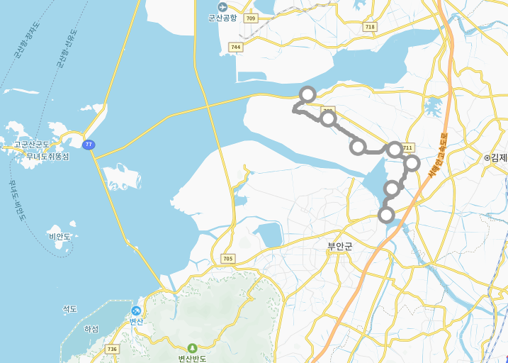 김제 군산 명소 가볼만한곳 걷기좋은 둘레길 서해랑길 51~55코스