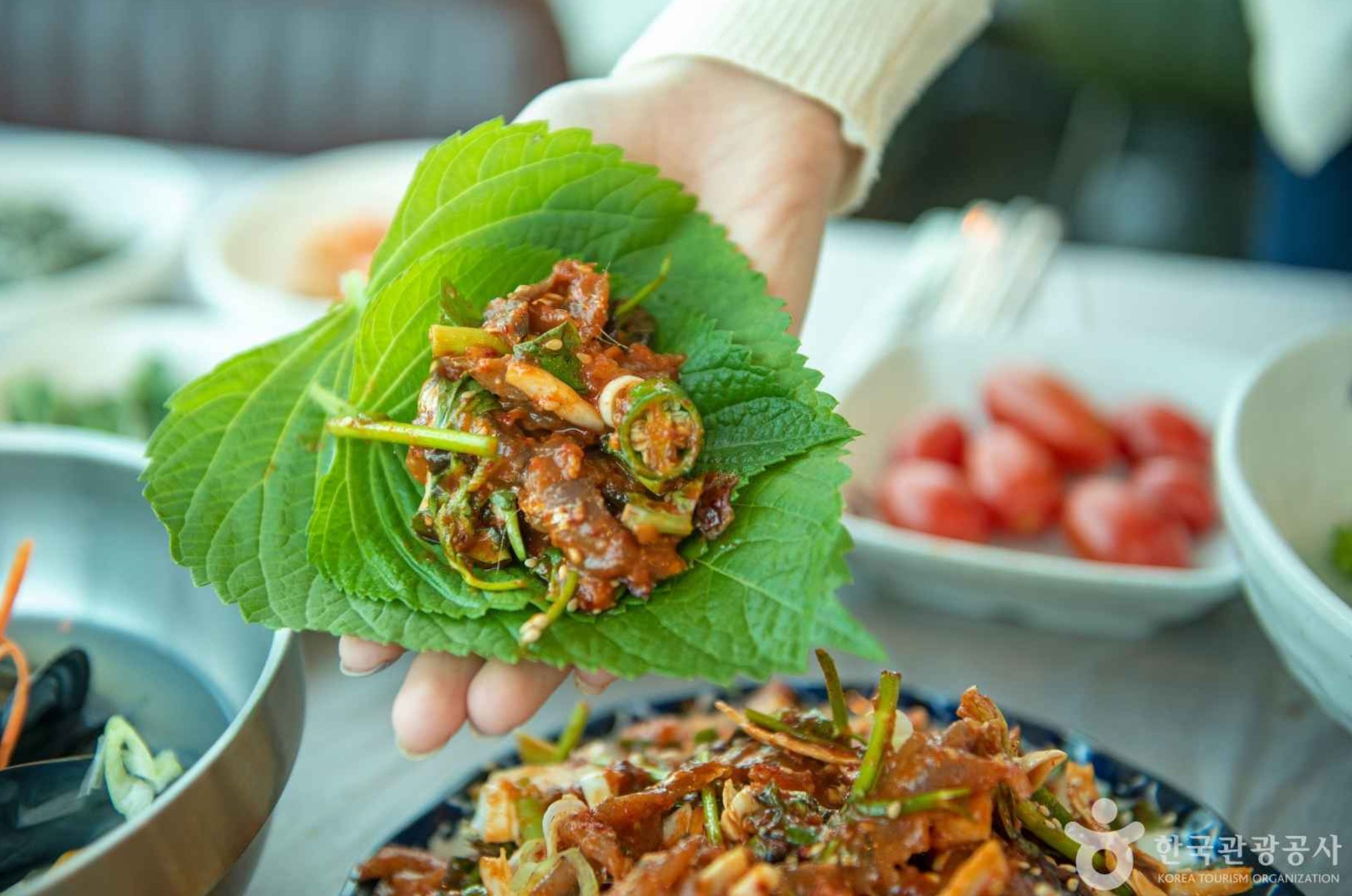 멸치쌈밥