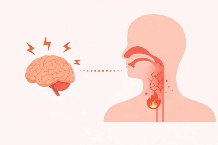 마른기침이 나는 이유