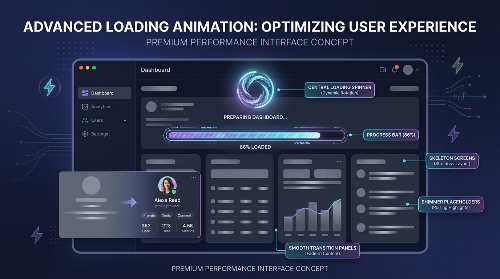 로딩 애니메이션 구현 페이지가 로딩되는 동안 이탈률을 줄이는 CSS 참고이미지