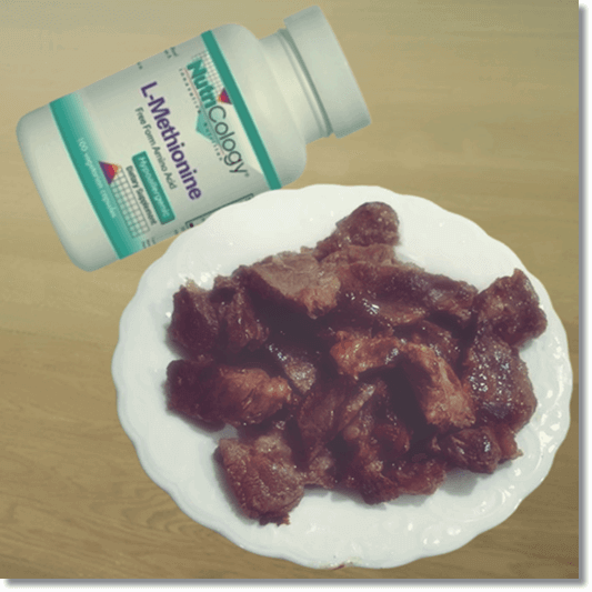 메티오닌 효능 및 기능, 많은 음식과 부작용