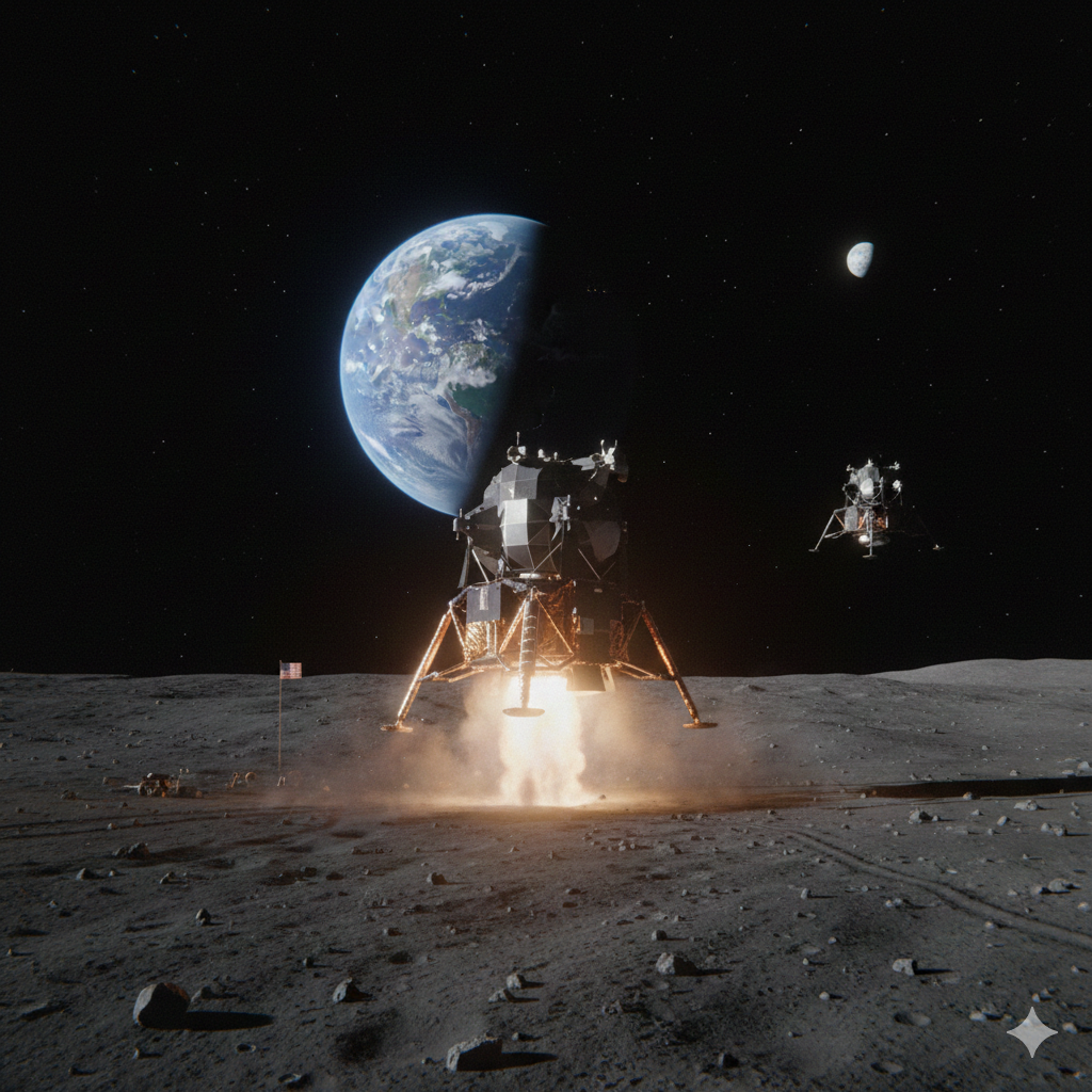 아폴로 17호, 달 탐사 종료 및 지구 귀환 시작