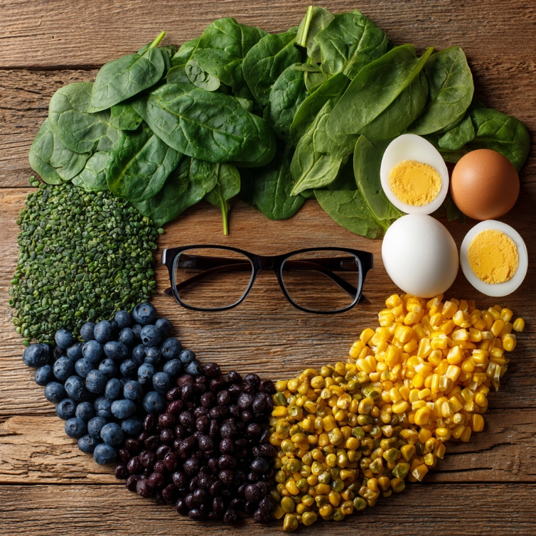 눈에 좋은 야체로 얼굴형을 만든 모습