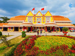 달랏 기차역 사진