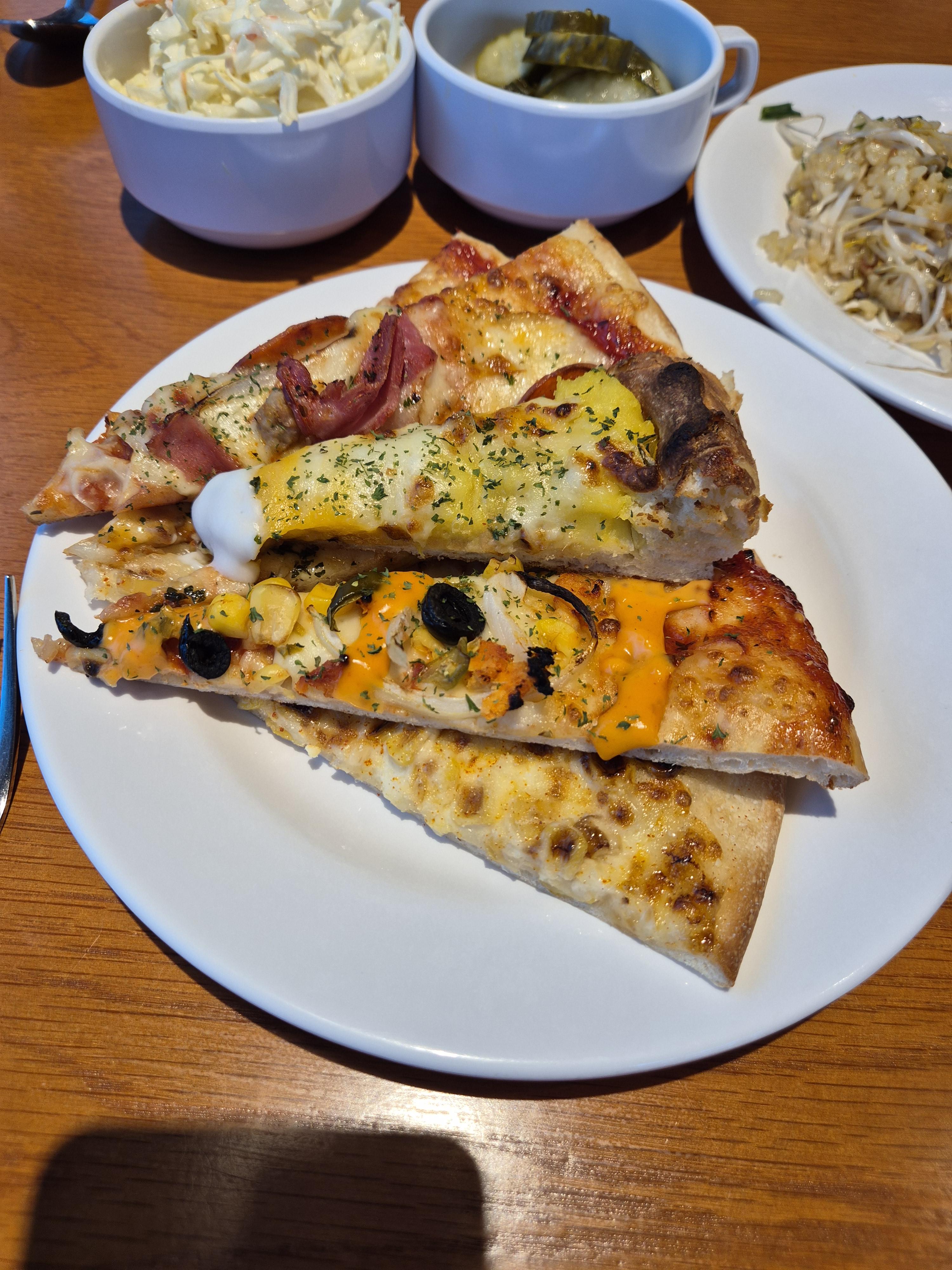 대전 피자몰 첫번째 접시