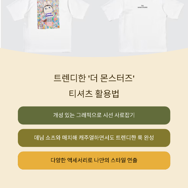 POP MART와 유니클로 UT의 특별한 만남