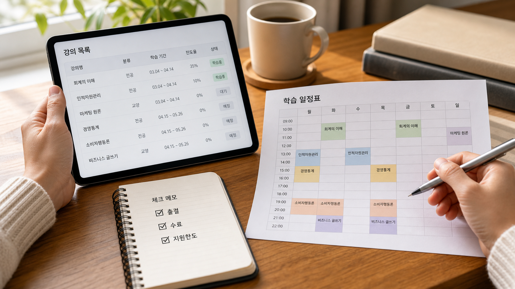 훈련비 자비부담과 출결 수료 조건을 점검하는 체크리스트
