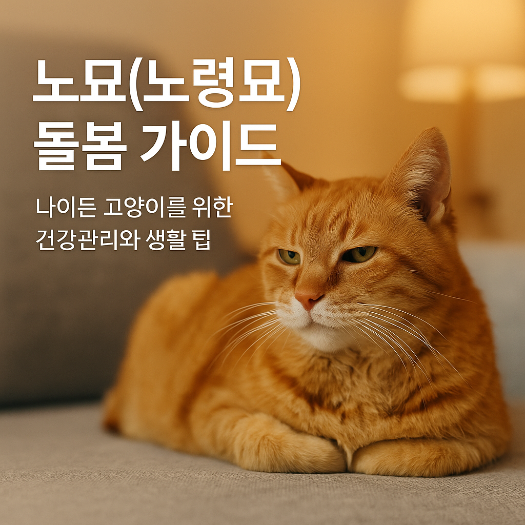 노묘 돌봄 가이드